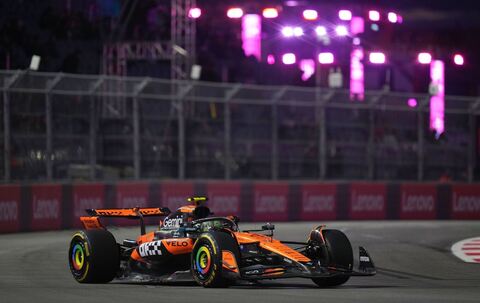 Vor dem Großen Preis von Las Vegas