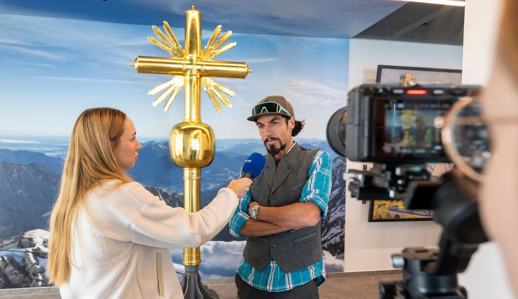 2. Zugspitz-Gipfelkreuz 2. Zugspitz-Gipfelkreuz