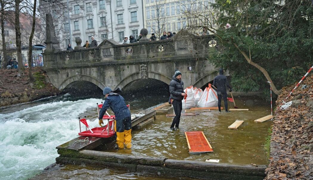 Verschwundene Eisbachwelle soll wiederbelebt werden Verschwundene Eisbachwelle soll wiederbelebt werden