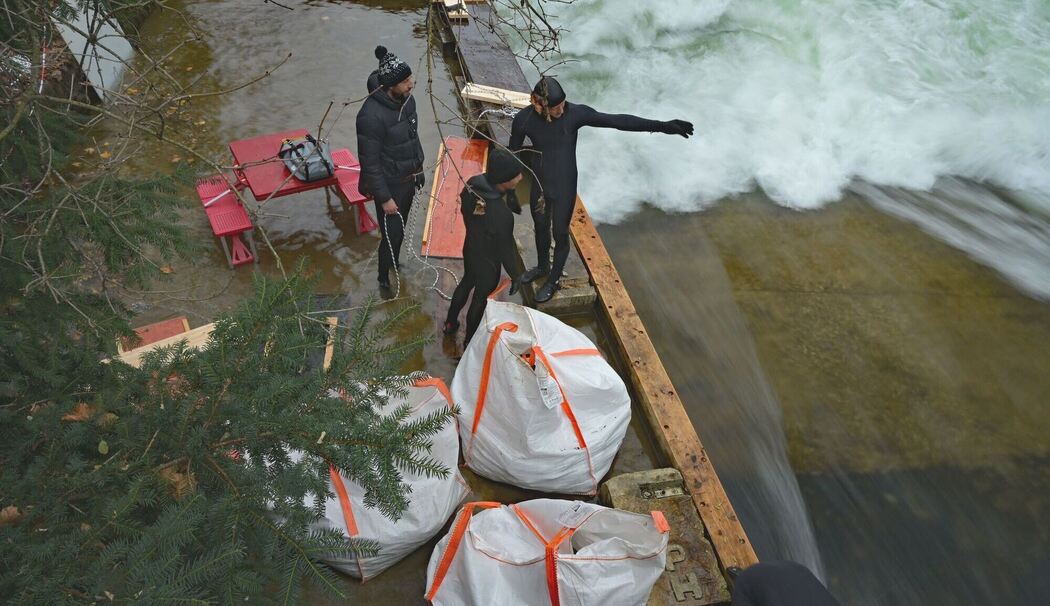 Verschwundene Eisbachwelle soll wiederbelebt werden Verschwundene Eisbachwelle soll wiederbelebt werden