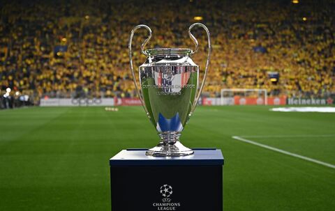 Champions League Pokal in Dortmund