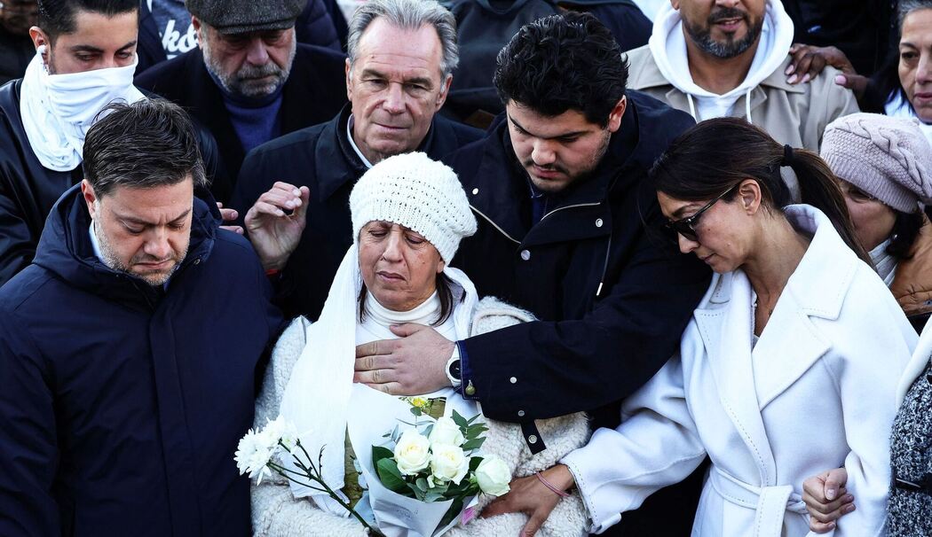 Demonstration gegen Drogengewalt in Frankreich