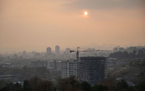 Smog in Teheran