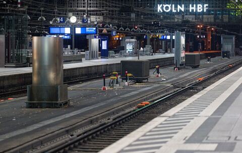 Sperrung Hauptbahnhof Köln