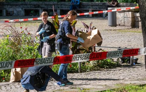Tötungsdelikt im Alten Botanischen Garten in München