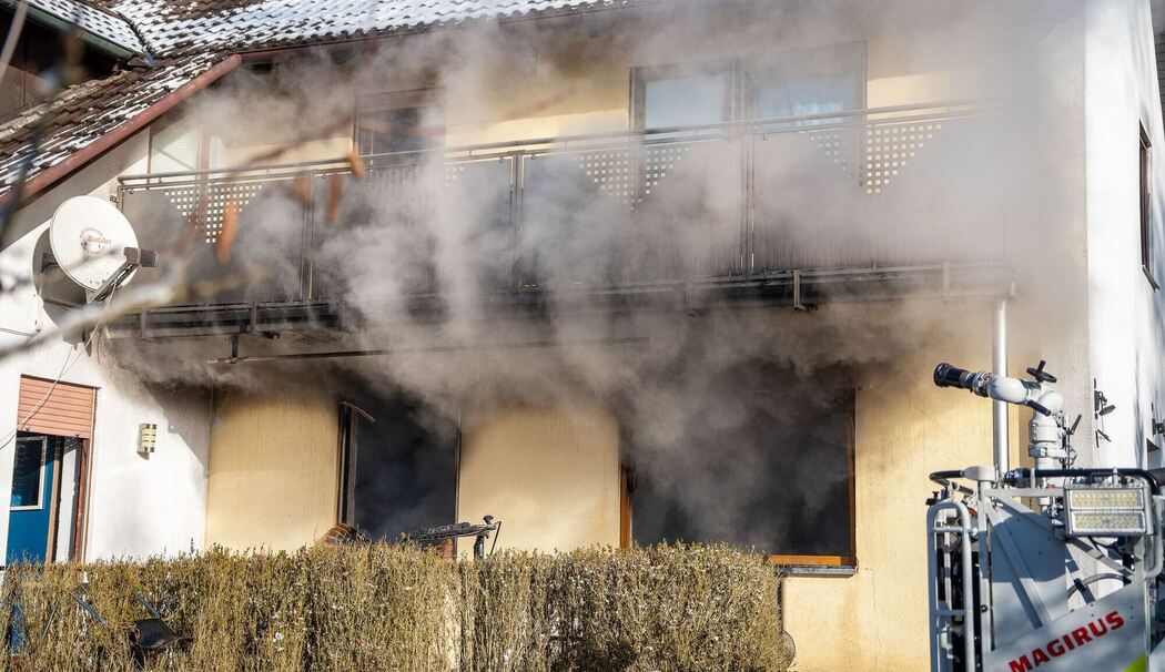 Brand in Asylunterkunft Brand in Asylunterkunft