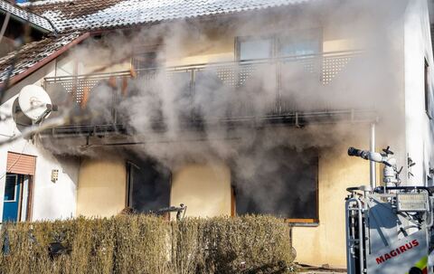 Brand in Asylunterkunft