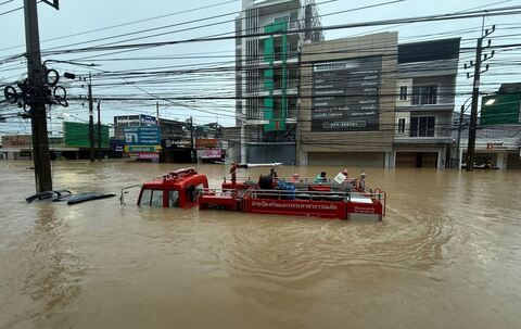Überschwemmungen in Thailand