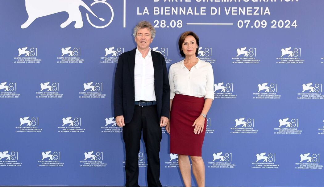 Andres Veiel und Sandra Maischberger Andres Veiel und Sandra Maischberger