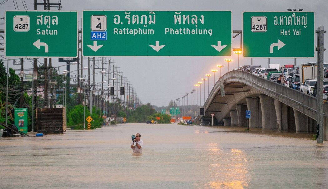 Überschwemmungen in Südthailand