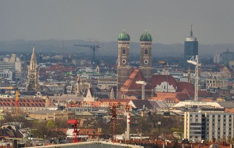 Skyline von München