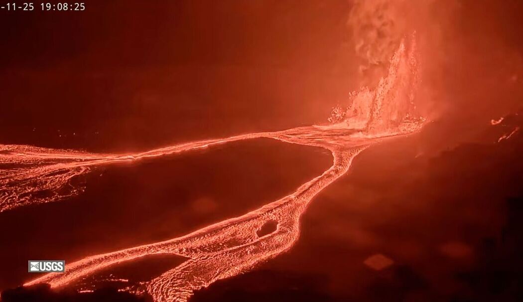 Lavastrom am Kilauea