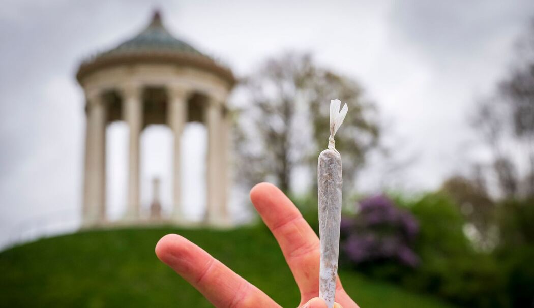 Kiffen im Englischen Garten