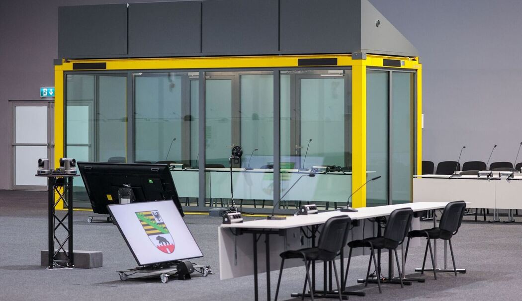 Gerichtsgebäude für Prozess zum Magdeburg-Anschlag Gerichtsgebäude für Prozess zum Magdeburg-Anschlag