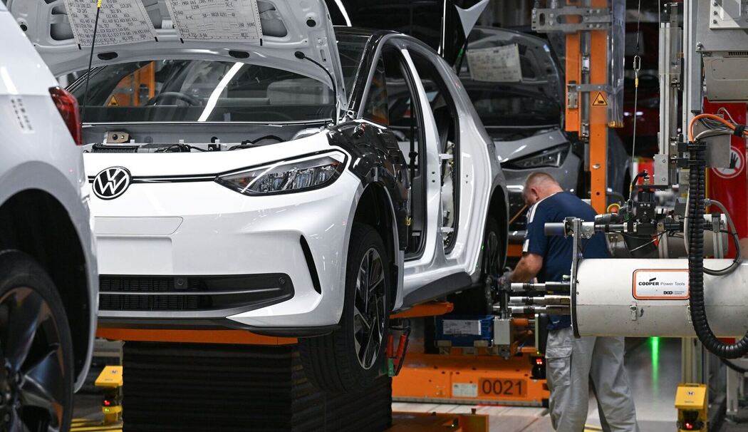 E-Fahrzeug von Volkswagen E-Fahrzeug von Volkswagen