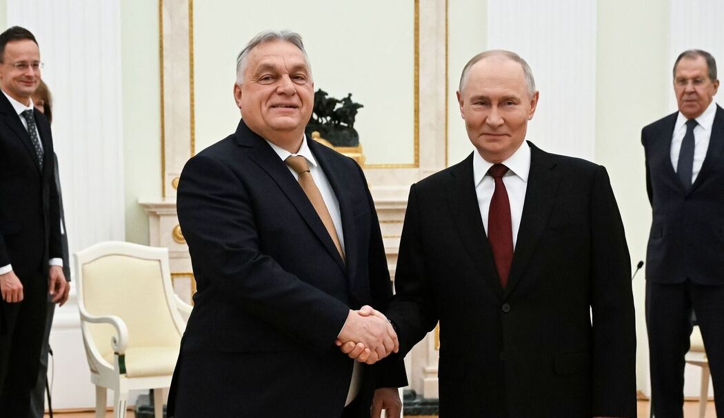 Ungarns Regierungschef Orban trifft Putin in Moskau Ungarns Regierungschef Orban trifft Putin in Moskau