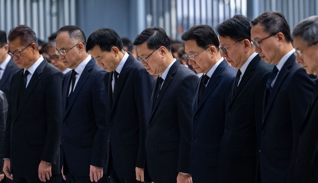 Nach Brand in Hongkong Nach Brand in Hongkong