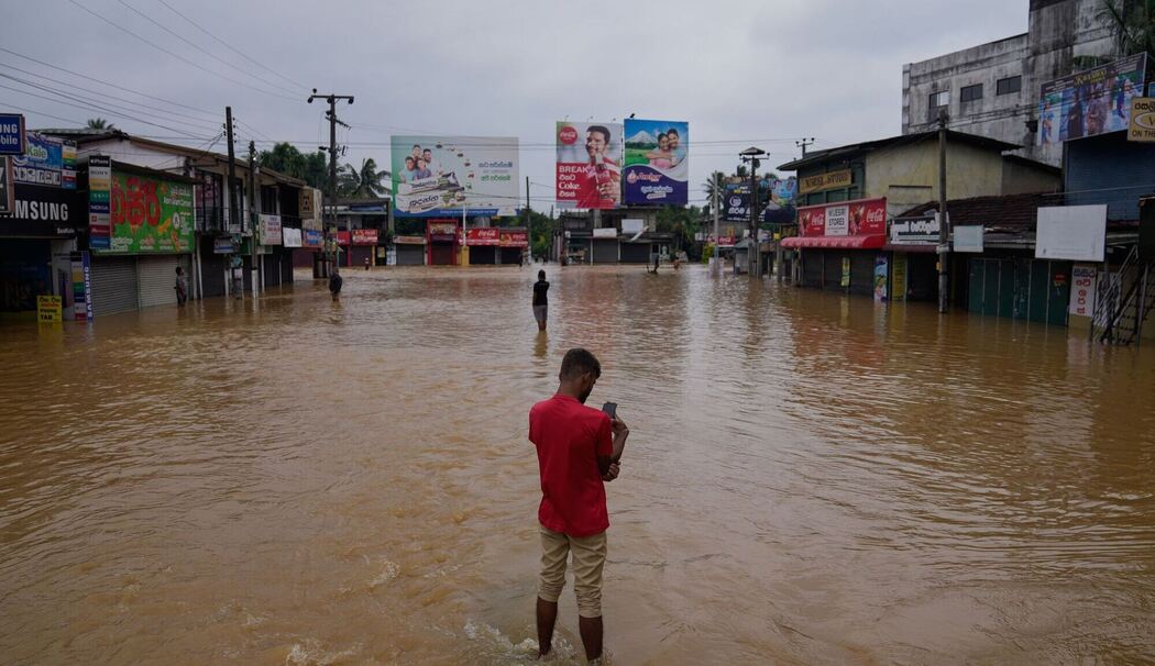 Überschwemmungen in Sri Lanka