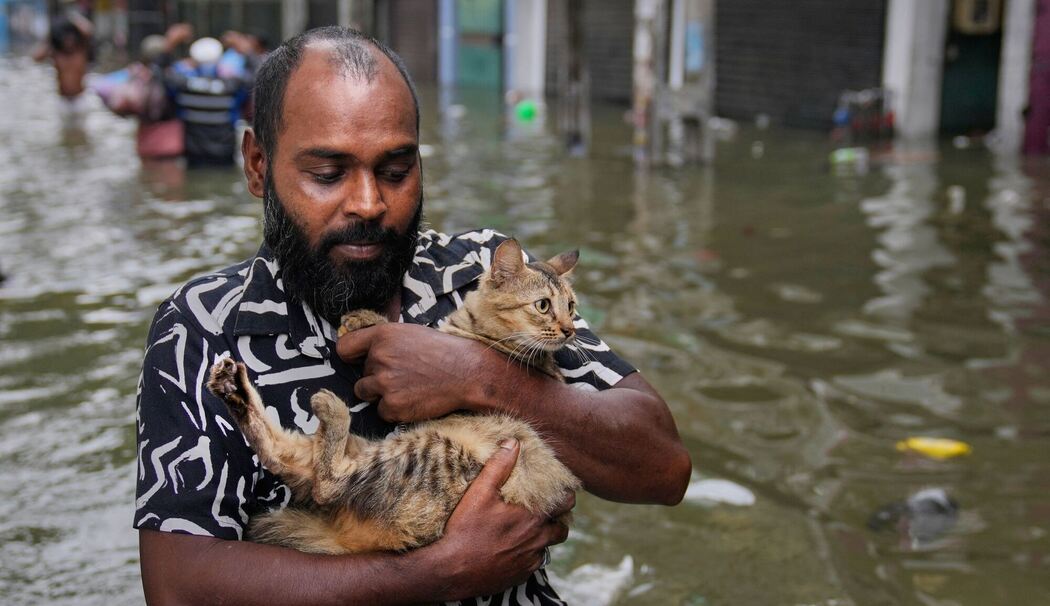 Überschwemmungen in Sri Lanka