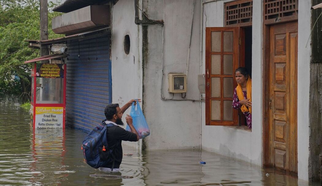 Überschwemmungen in Sri Lanka
