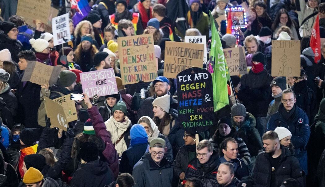 Neugründung AfD-Jugendorganisation – Proteste