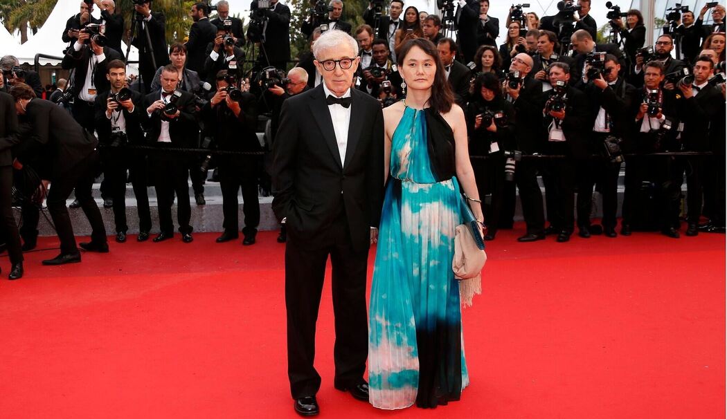 Regisseur Woody Allen mit Ehefrau Soon-Yi Previn