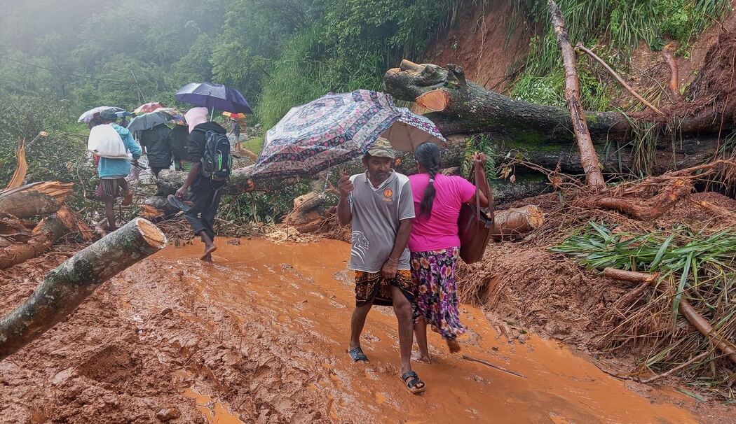 Unwetter in Sri Lanka Unwetter in Sri Lanka
