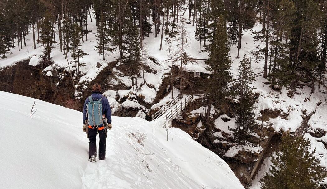 Auf dem Weg zum Klettersteig Gorge Alpine