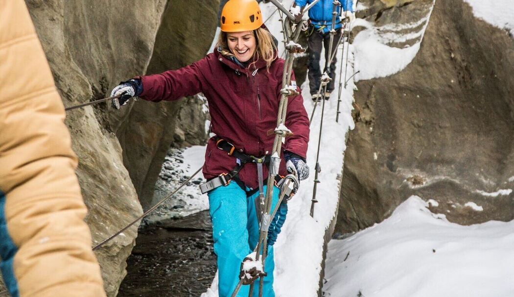 Klettersteig Gorge Alpine