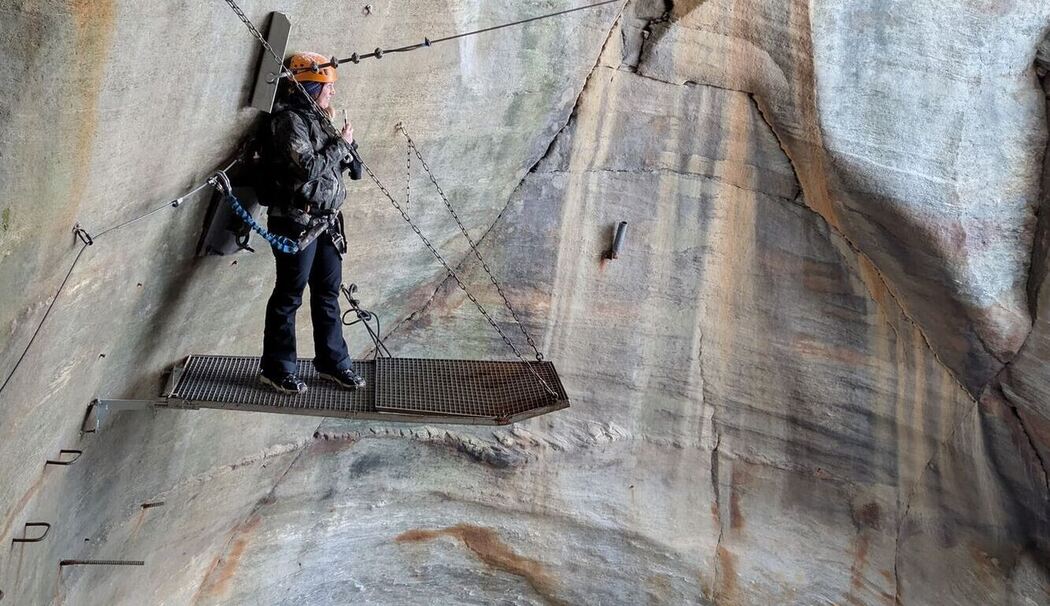 Klettersteig Gorge Alpine