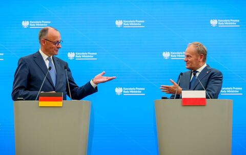 Kanzler Merz in Warschau