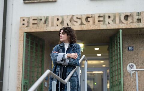 Schauspielerin Friedmann vor Gericht