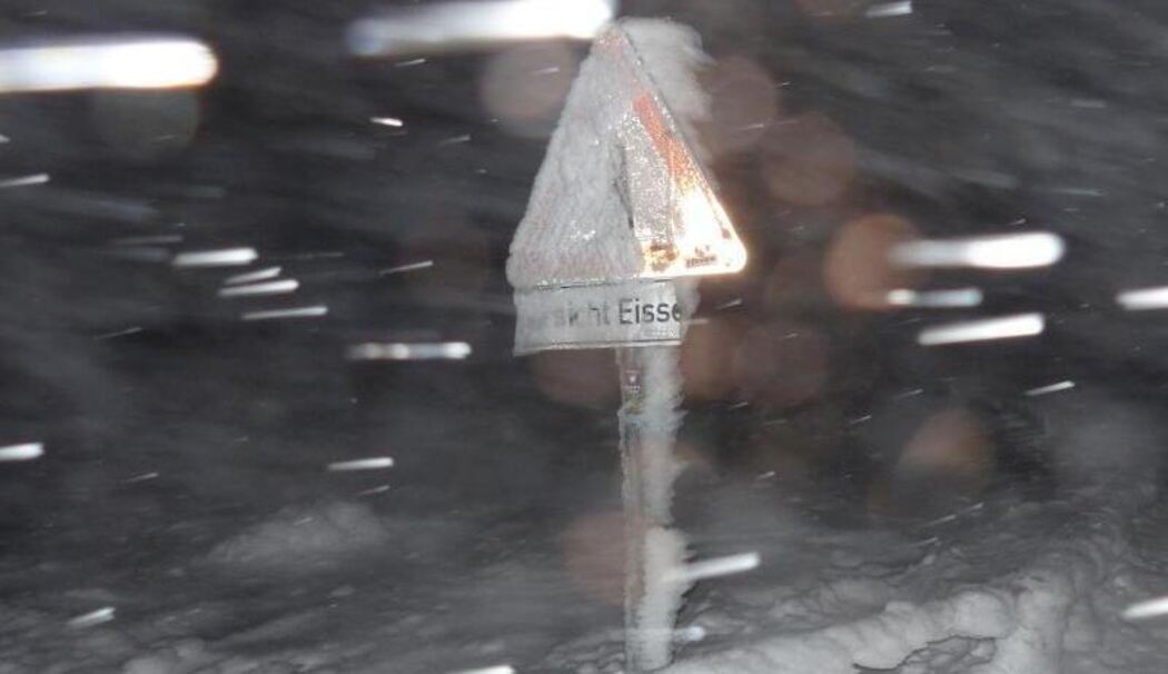 Winter Schnee Schild Winter Schnee Schild